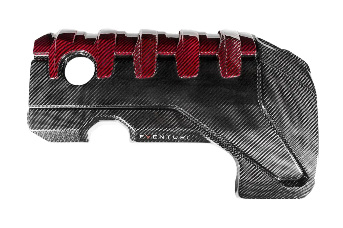 Audi Rs3 Gen 2 / Ttrs 8S Black And Red Engine Cover 1