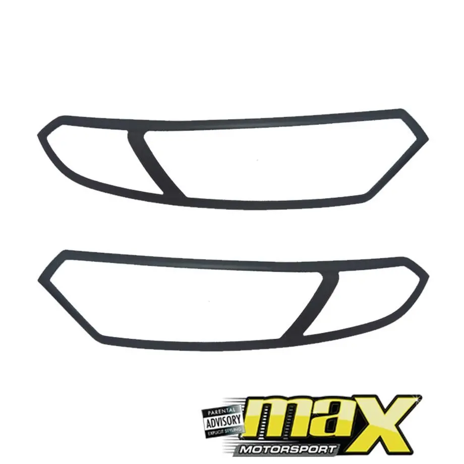 Ecosport (15-On) Black Headlight Surrounds 1