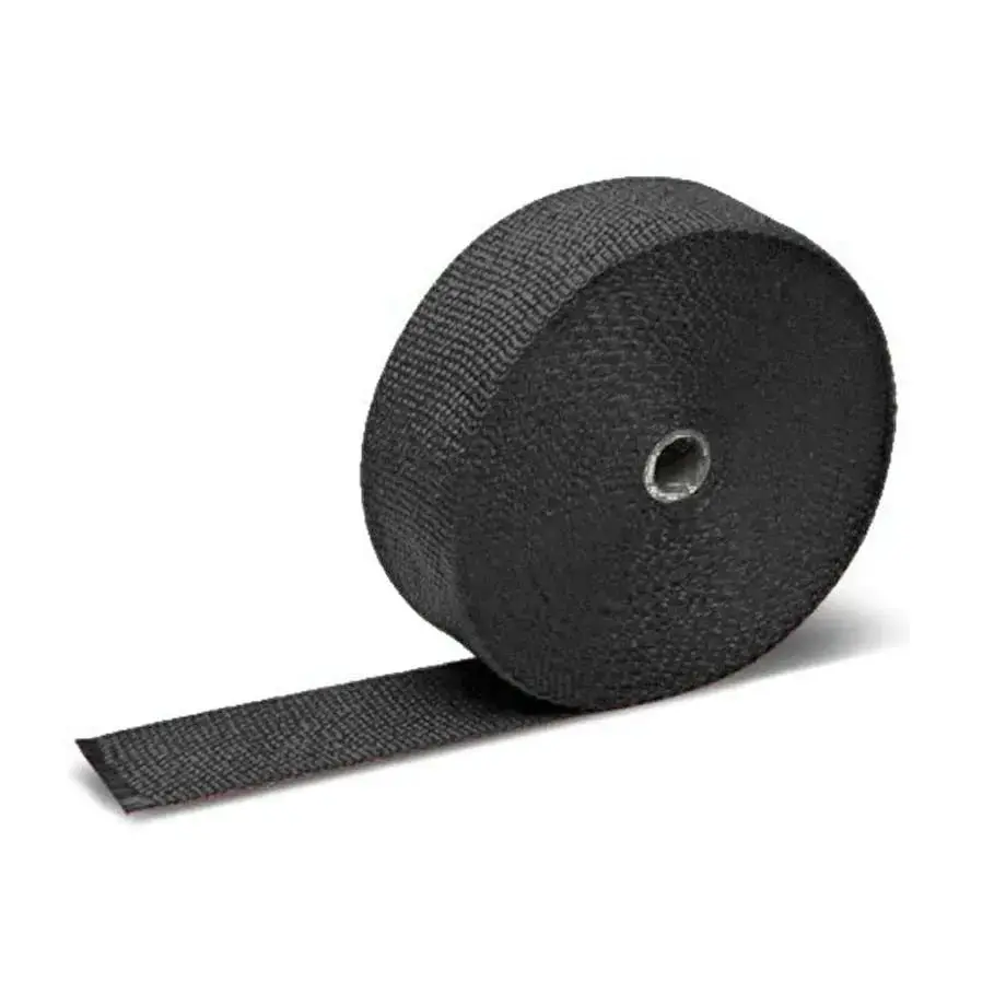 Exhaust Insulation Heat Wrap - Black (15M) 1