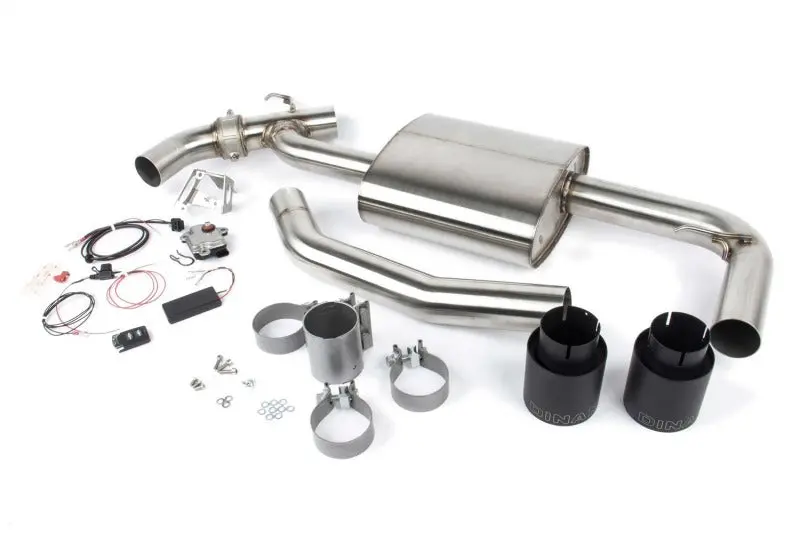 Dinan Valved Axle-Back Exhaust - 2017-2020 Mini Countryman S Black 1