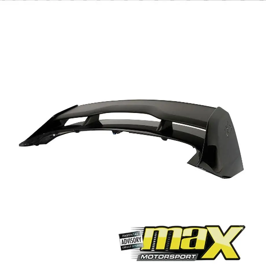 Suitable To Fit - Focus Rs Style Gloss Black Plastic Roof Spoiler 1