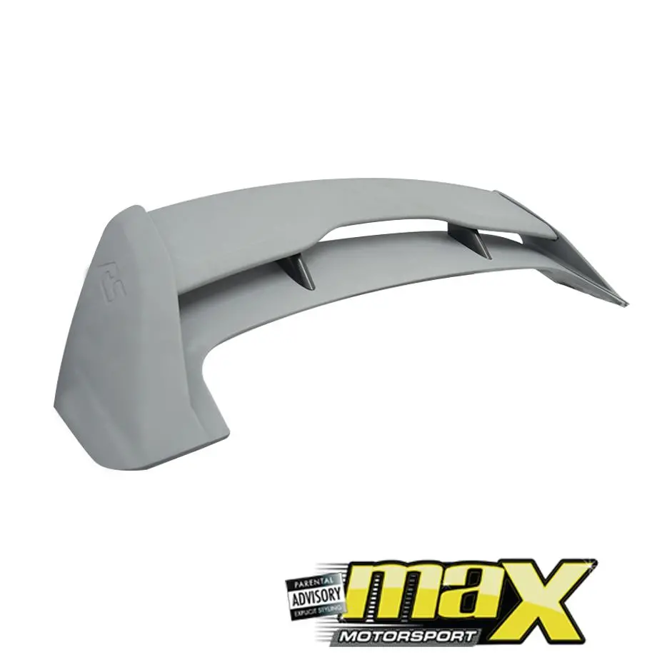 Suitable To Fit - Focus Rs Style Plastic Unpainted Roof Spoiler 1