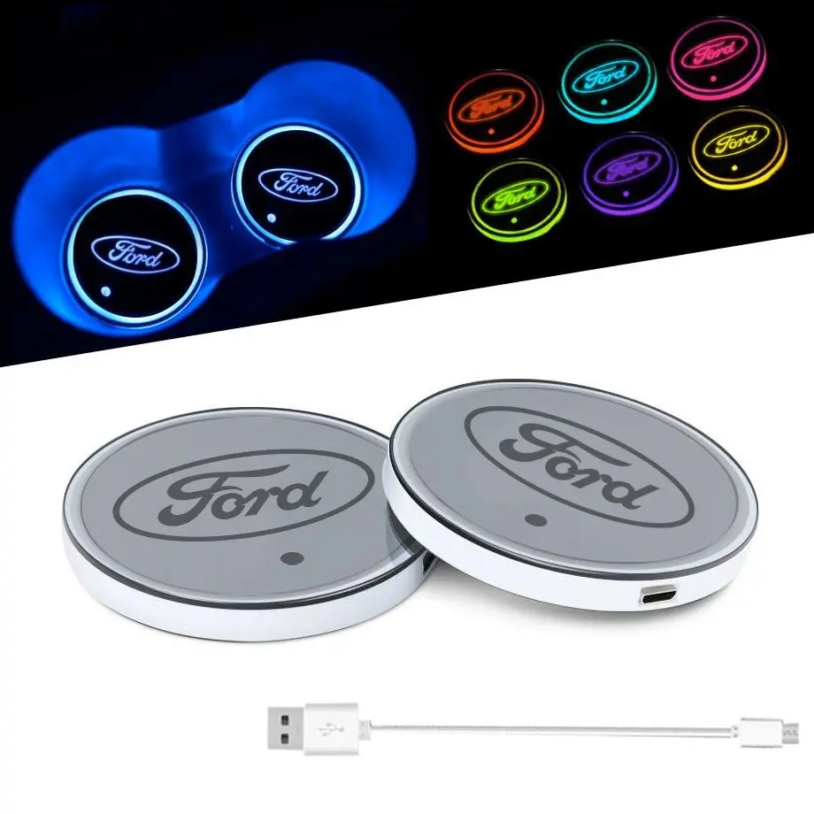 Suitable To Fit - Ford Led Cup Holder Coaster 1
