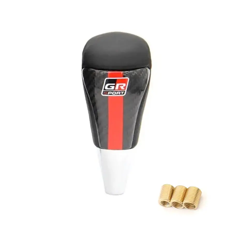 Toyota Hilux / Fortuner Carbon Fiber Gr Sport Gear Knob (Automatic) 1