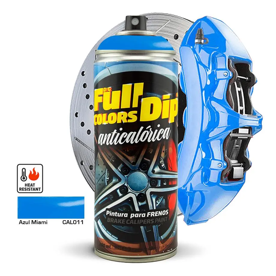 Full Dip High Heat Caliper Paint 400Ml - Azul Miami Blue 1