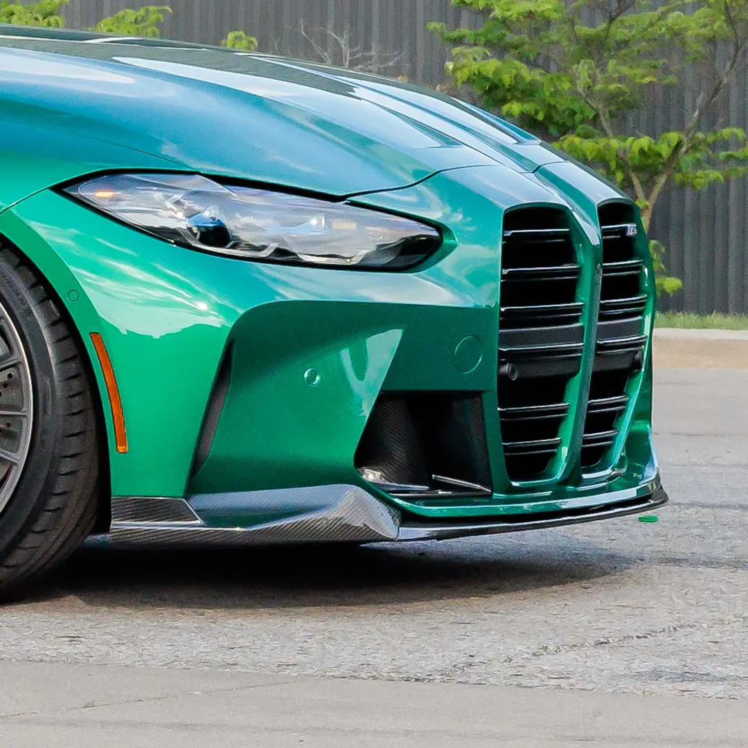 Racing Sport Concepts Carbon Fiber Front Lip Bmw G82 M4 & G80 M3 - M Performance Style 1