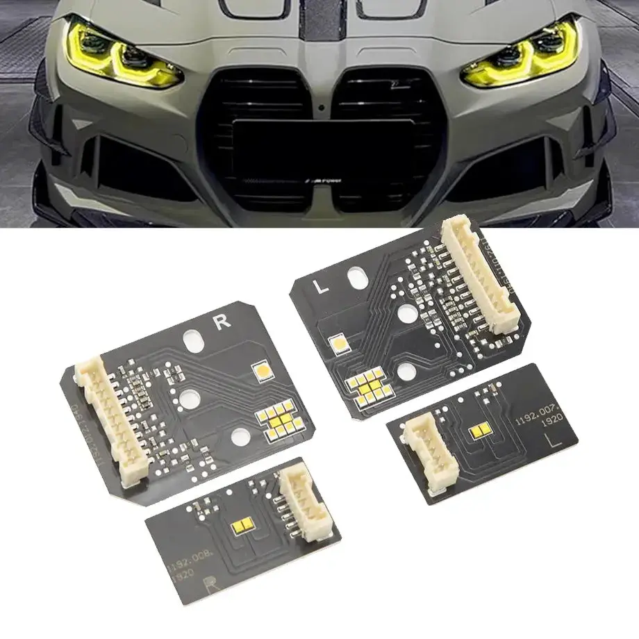 Bm G-Series Lemon Yellow Drl Led Headlight Modules 1