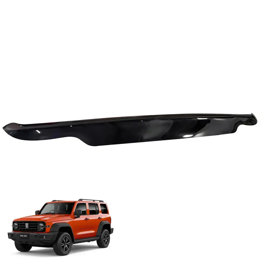 Gwm Tank 300 (24-On) Gloss Black Bonnet Guard 1