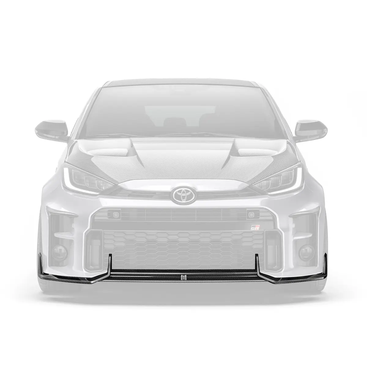 Toyota Gr Yaris (Gen 1) Carbon Fiber Front Lip 1
