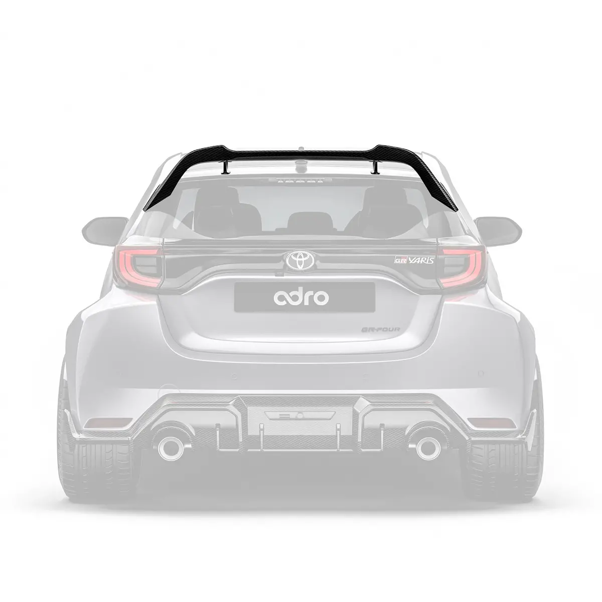 Toyota Gr Yaris (Gen 1 & 2) Carbon Fiber Spoiler 1