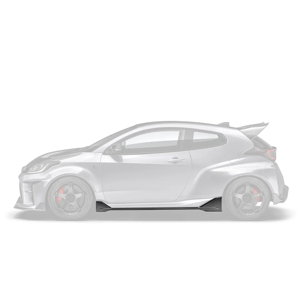 Toyota Gr Yaris (Gen 1 & 2) Carbon Fiber Side Skirts 1
