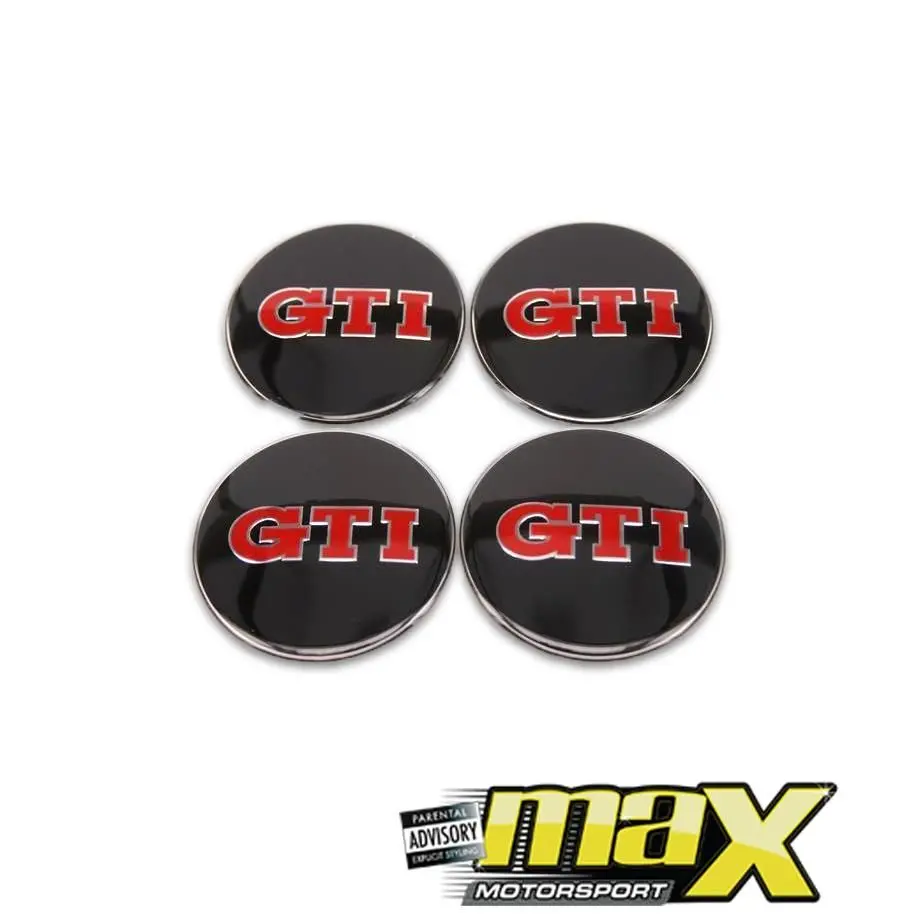 Gti 4 Piece Wheel Decal Sticker Kit 1