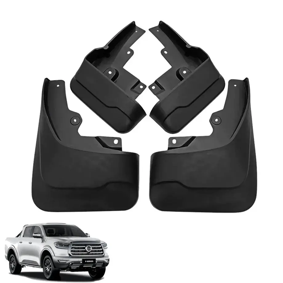 Gwm P Series (21-On) Passenger Plastic Mud Flaps (4Pc) 1