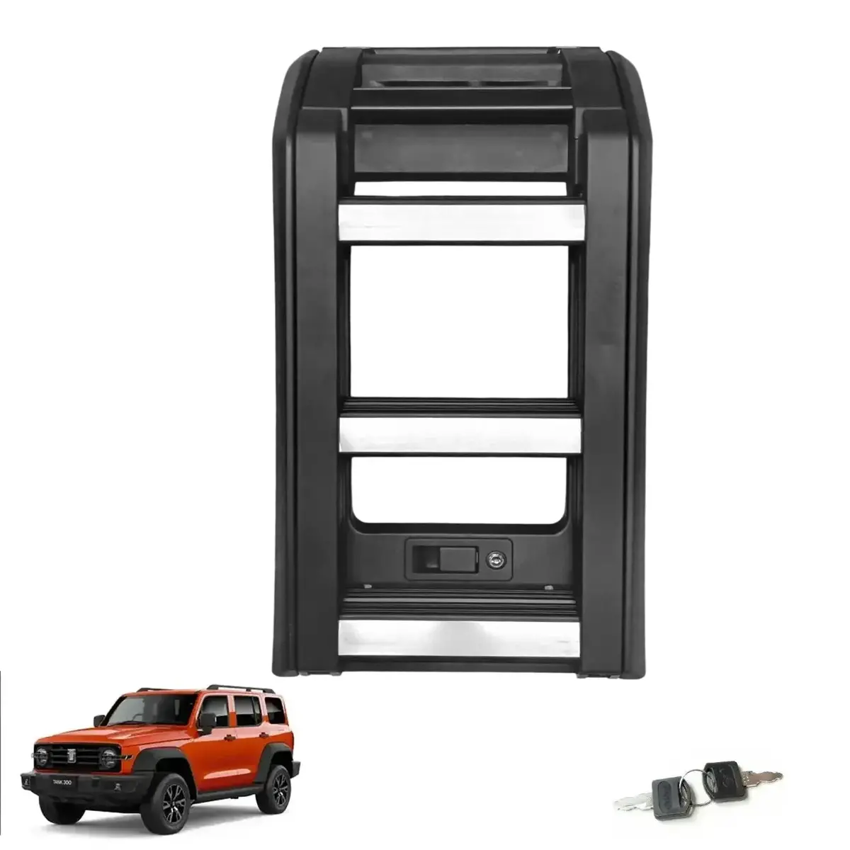 Gwm Tank 300 (24-On) Defender Style Aluminium Folding Ladder 1