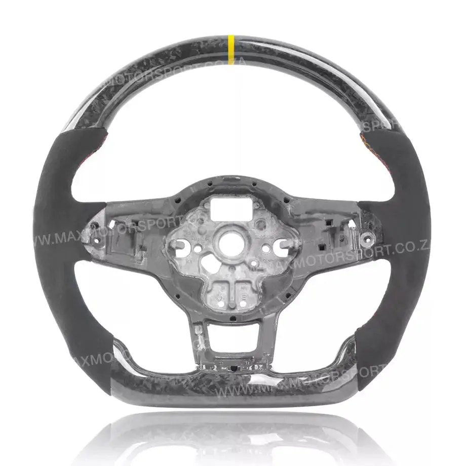 Genuine Forged Carbon Fibre Steering Wheel Suitable For Vw Golf 7 Gti / R 1
