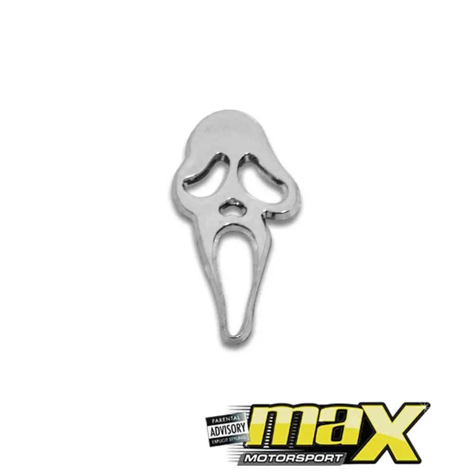 Ghost Face Badge 1