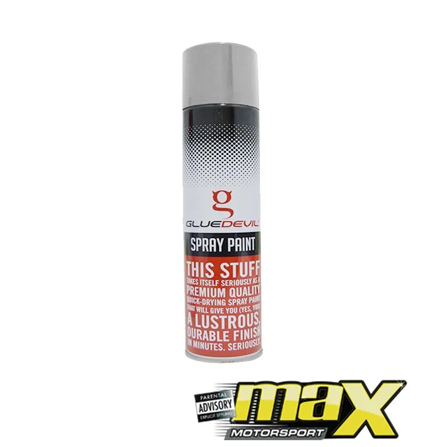 Gluedevil Caliper Spray Paint (Heat Resistant Silver) 300Ml 1