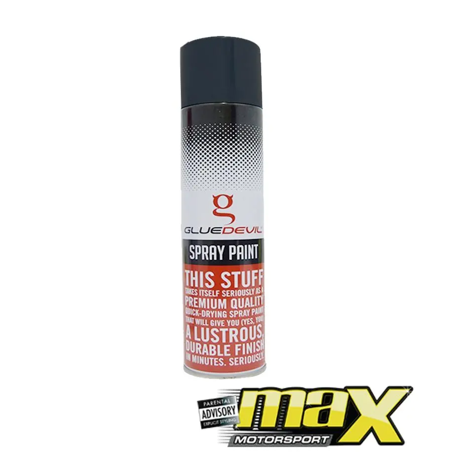 Gluedevil Caliper Spray Paint (Satin Black) 300Ml 1