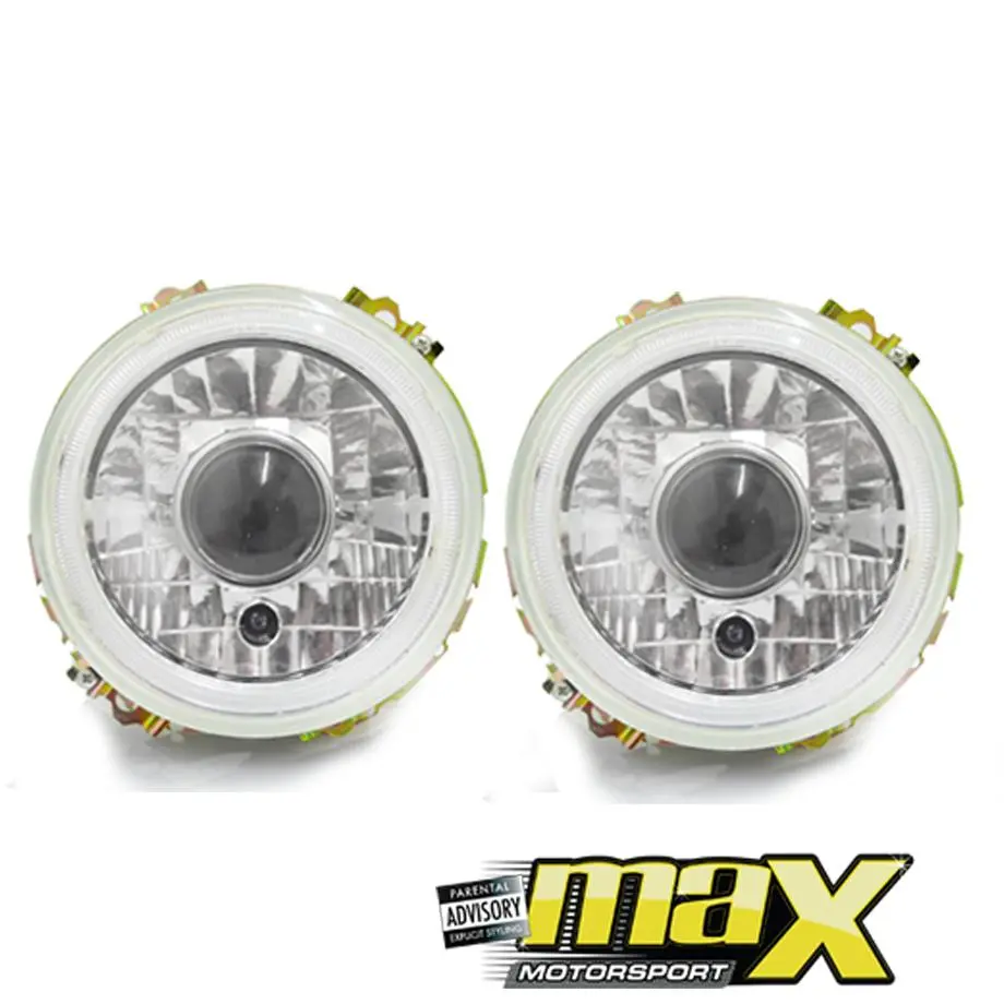 Golf 1 Diamond Ccfl With Projector Angel Eye Headlights (Outers) 1