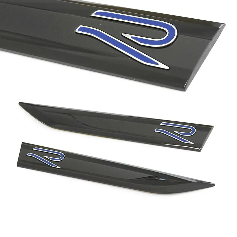 Golf 8 R-Style - Fender Badge (Blue & Silver) 1