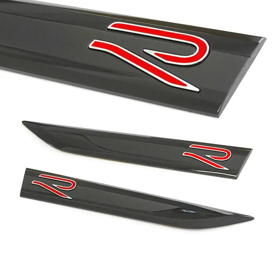 Golf 8 R-Style - Fender Badge (Red & Silver) 1