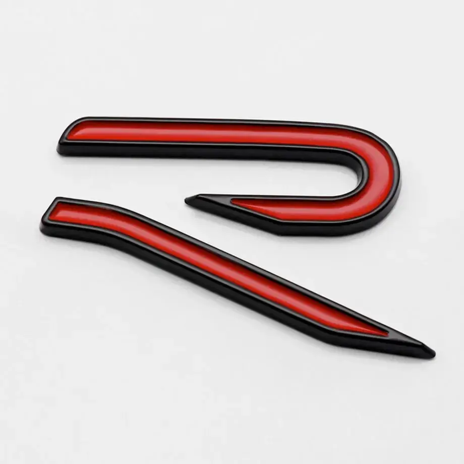 Golf 8 R-Style - Rear Badge (Red & Black) 1