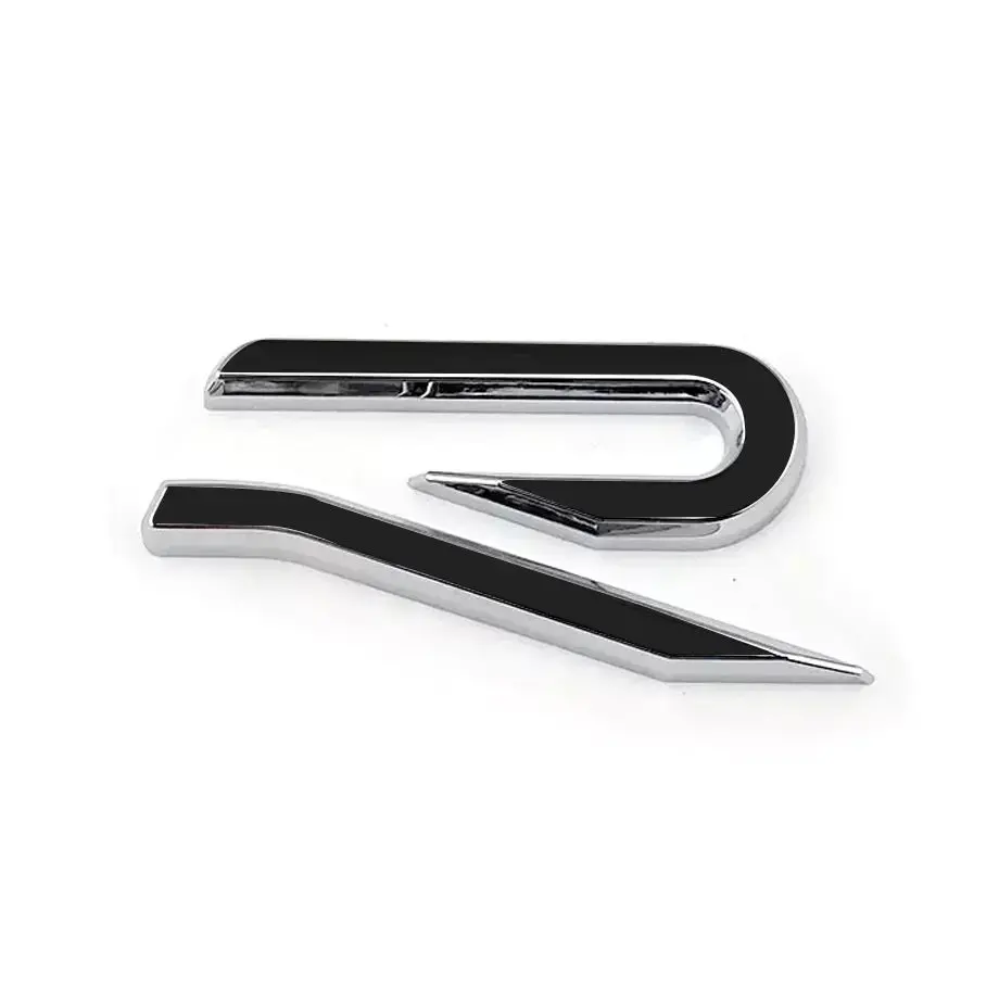 Golf 8 R-Style - Rear Badge (Silver & Black) 1