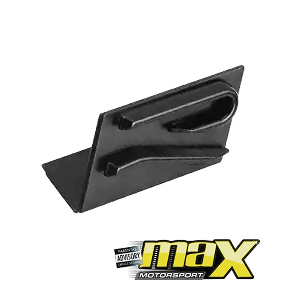 Golf 8 Style - R Logo Grille Badge (Black) 1