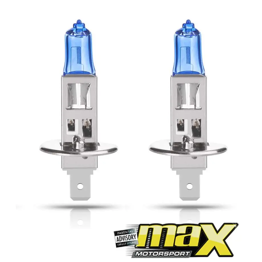H1 Zone Twin Pack Super White Halogen Bulbs 1