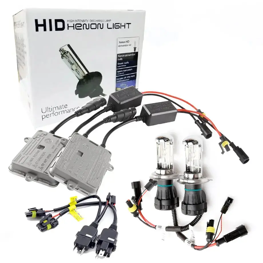 H4 Hid Xenon Plug & Play Kit 1