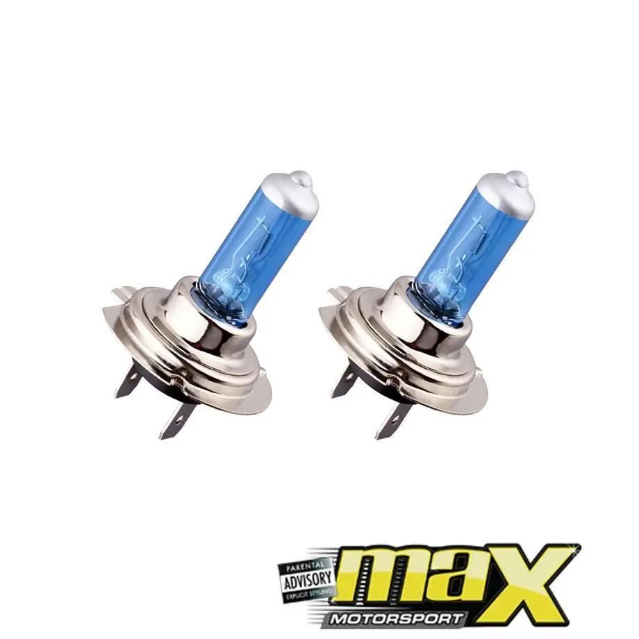 H7 Zone Twin Pack Super White Halogen Bulbs 1