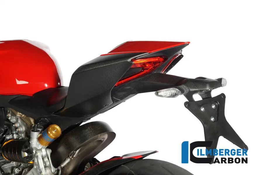 Rear Fairing Left Street Carbon 1