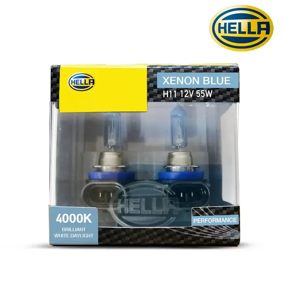 Hella H11 Xenon Blue 55W Bulb Set 1