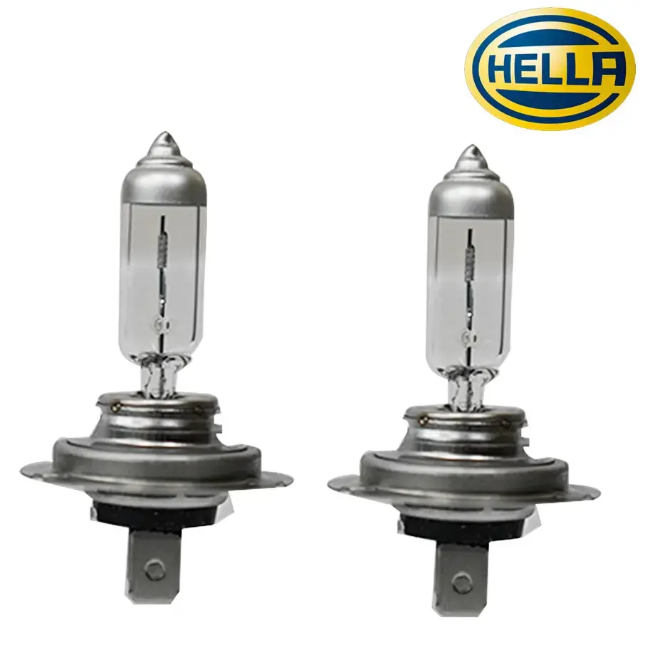 Hella H7 Platinum +50 Bulb Set 2
