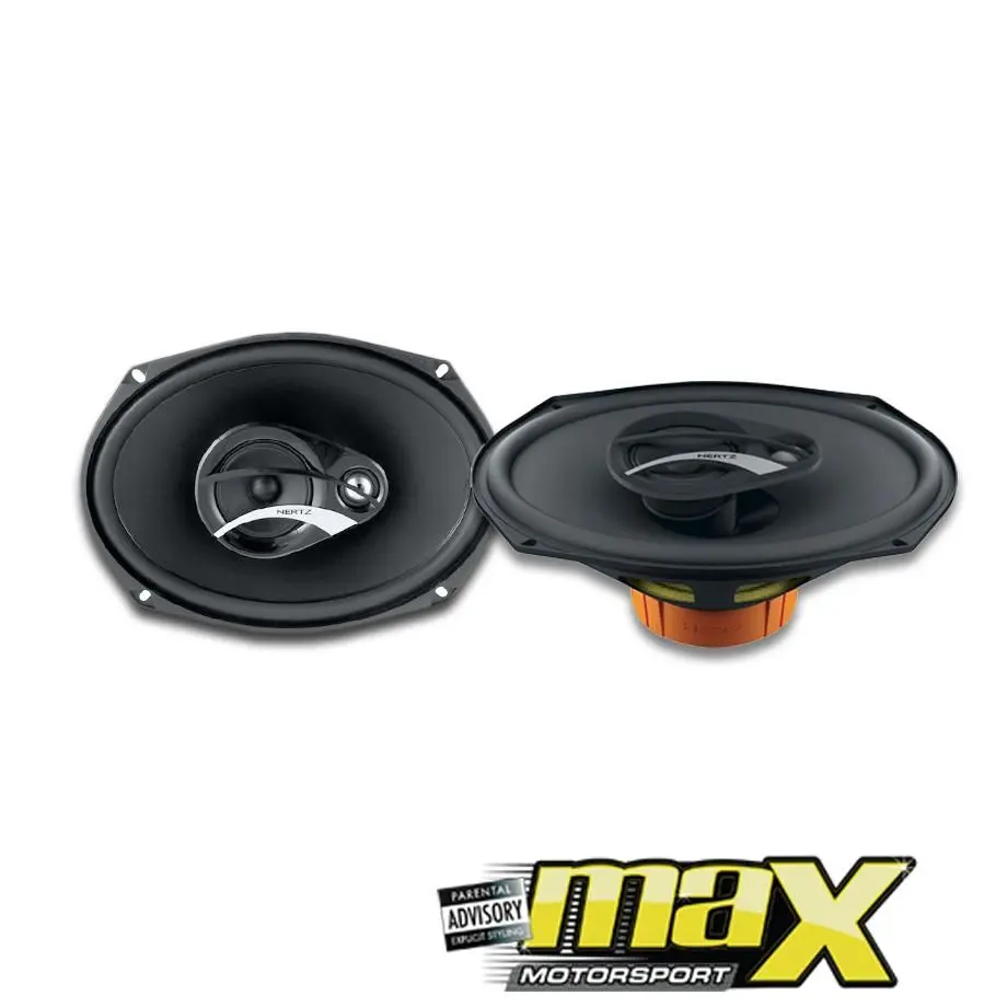 Hertz Dcx-690.3 6X9 3-Way Speakers (180W) 1