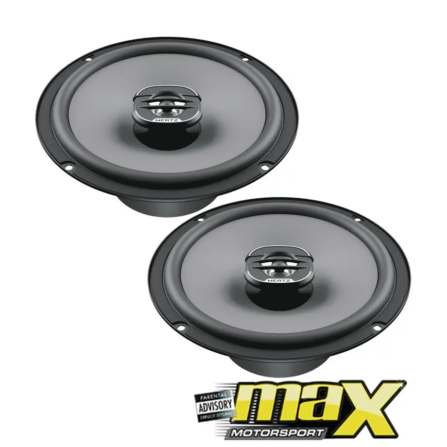 Hertz Uno Series X165 6.5" 2-Way Coaxial Speakers (220W) 1