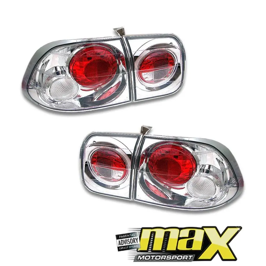 Honda Ballade Lexus Style Taillights (Chrome) 1