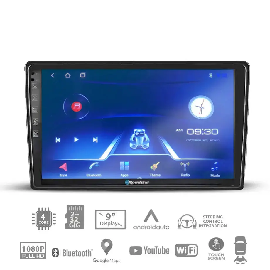 Hyundai Accent (11-16) - 9 Inch Roadstar Android Entertainment & Gps System 1