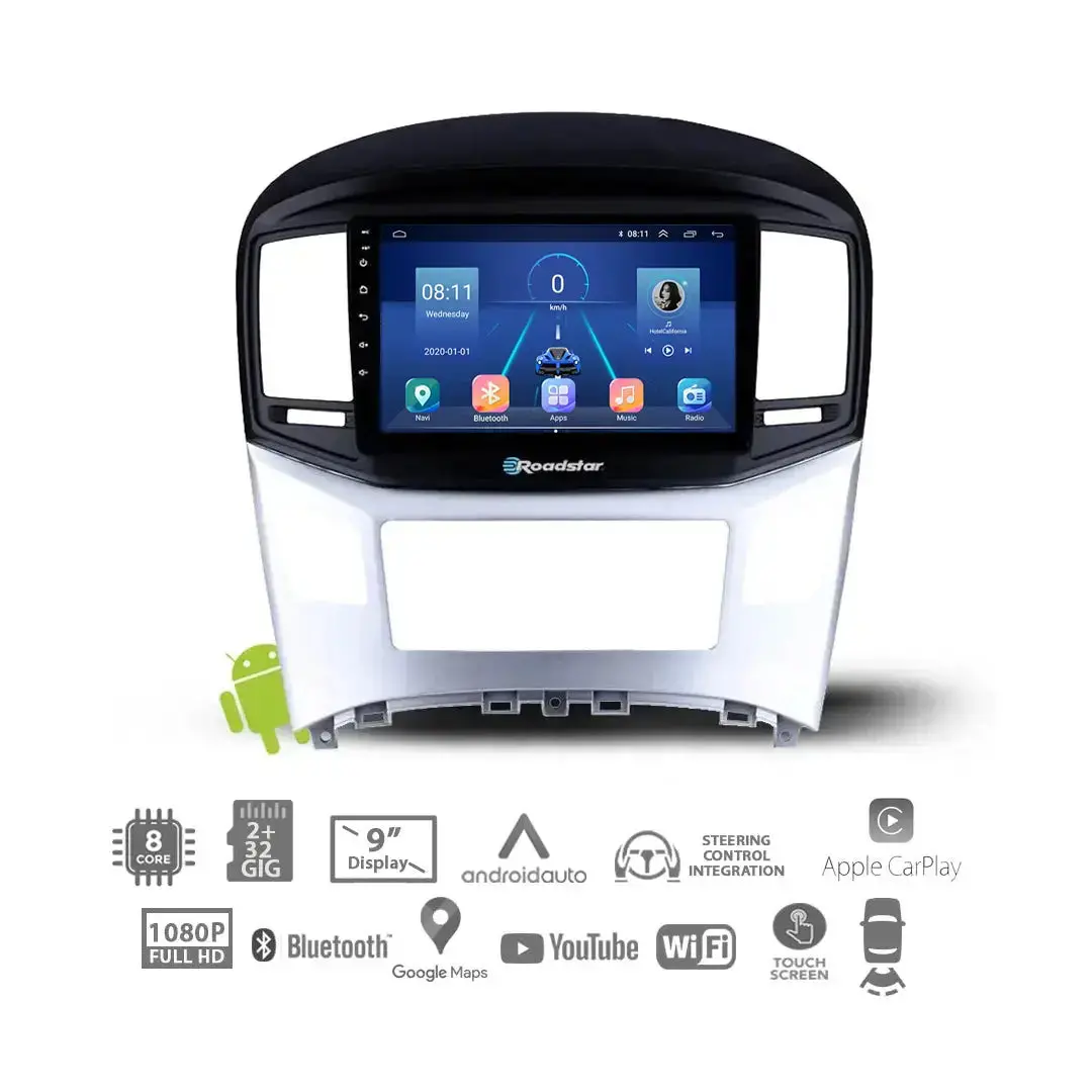 Hyundai H1 (16-18) - 9 Inch Roadstar Android Entertainment & Gps System 1