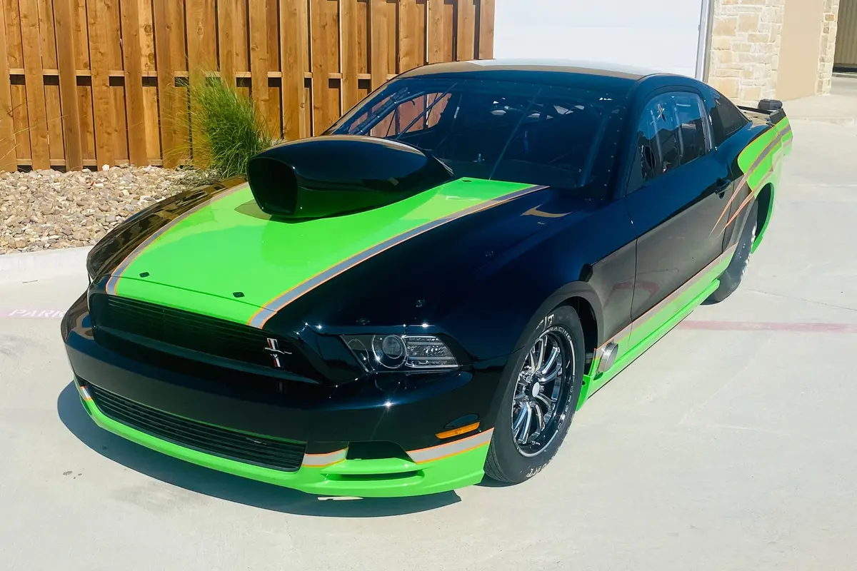 Bickel 2014 Ford Mustang Musi Bbc Nitrous Race Car 1