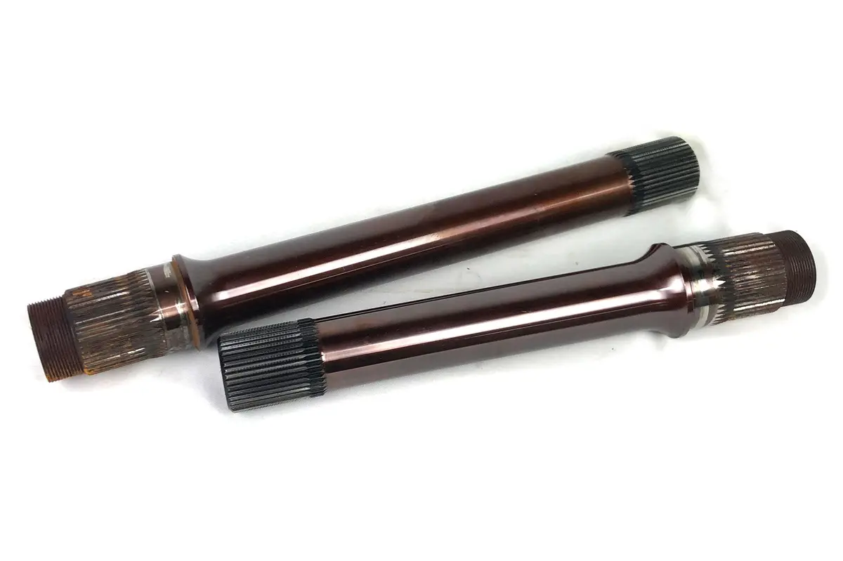 Strange Gun Drilled 40 Spline Axle 1