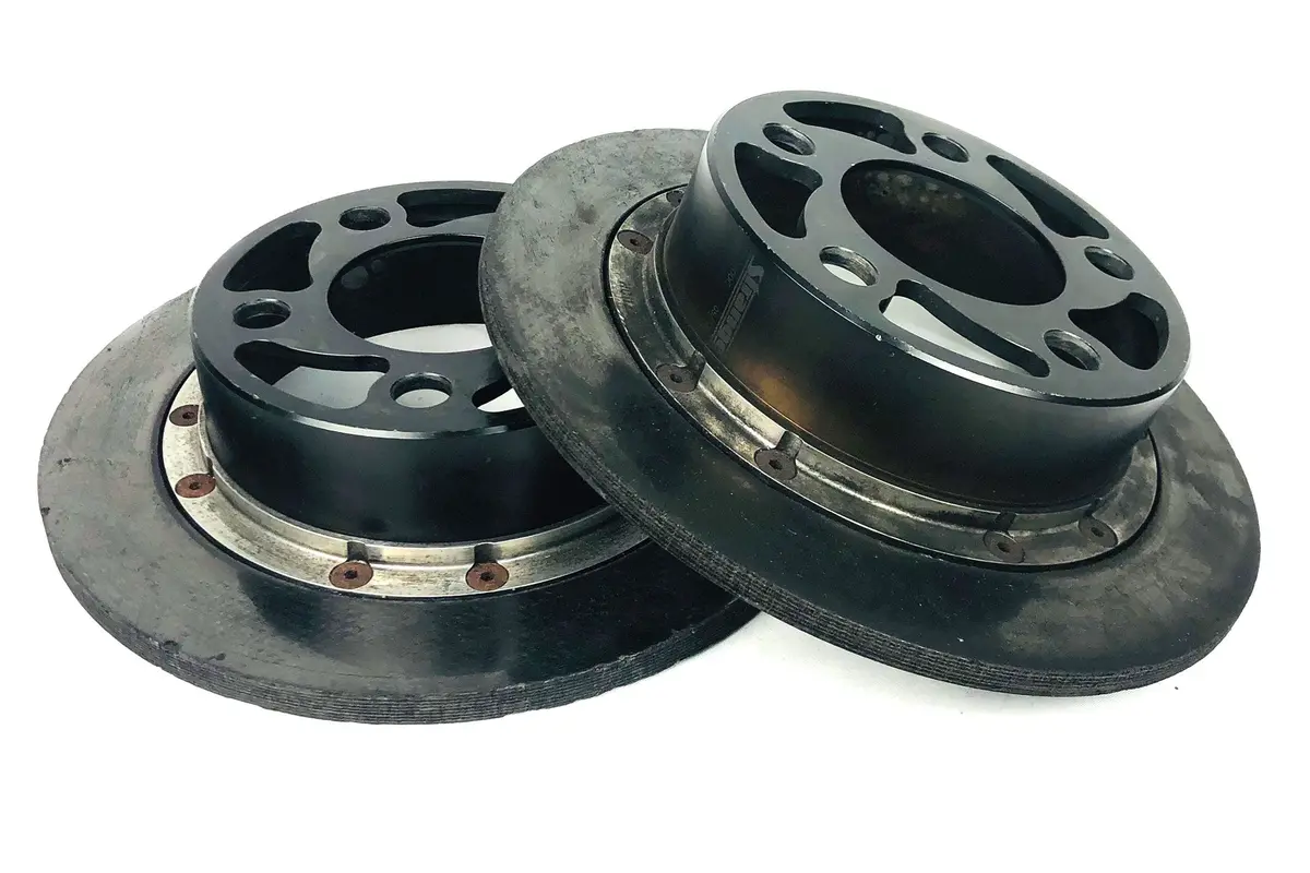 Strange Rear Carbon Brake Rotors 1