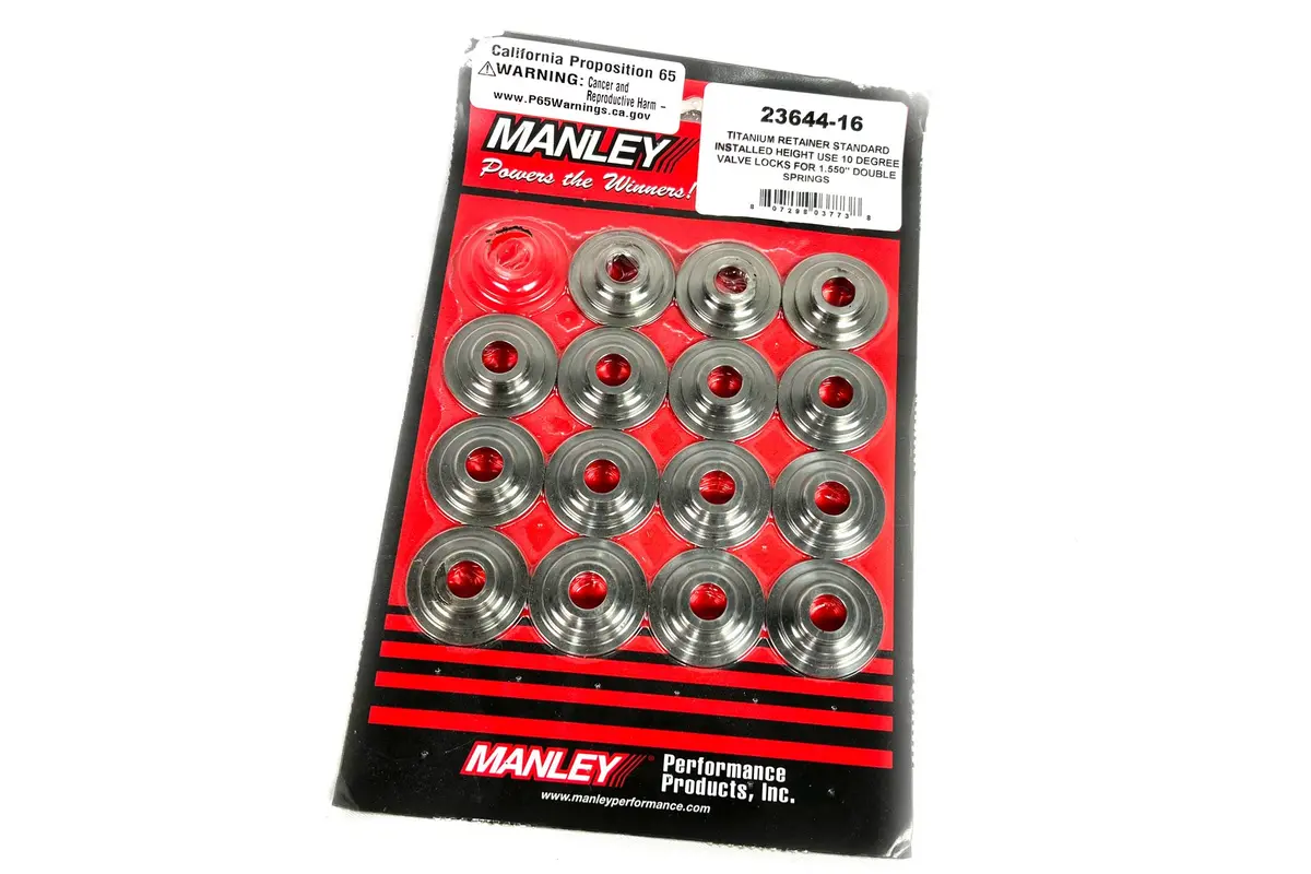 Manley Titanium Valve Spring Retainer 23644-16 1