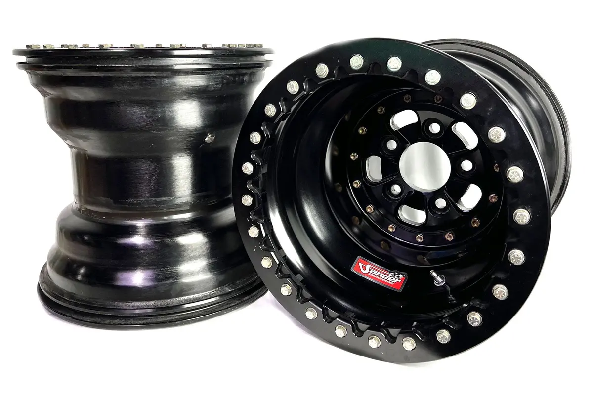 Black Sander Rear Beadlock Wheels 1