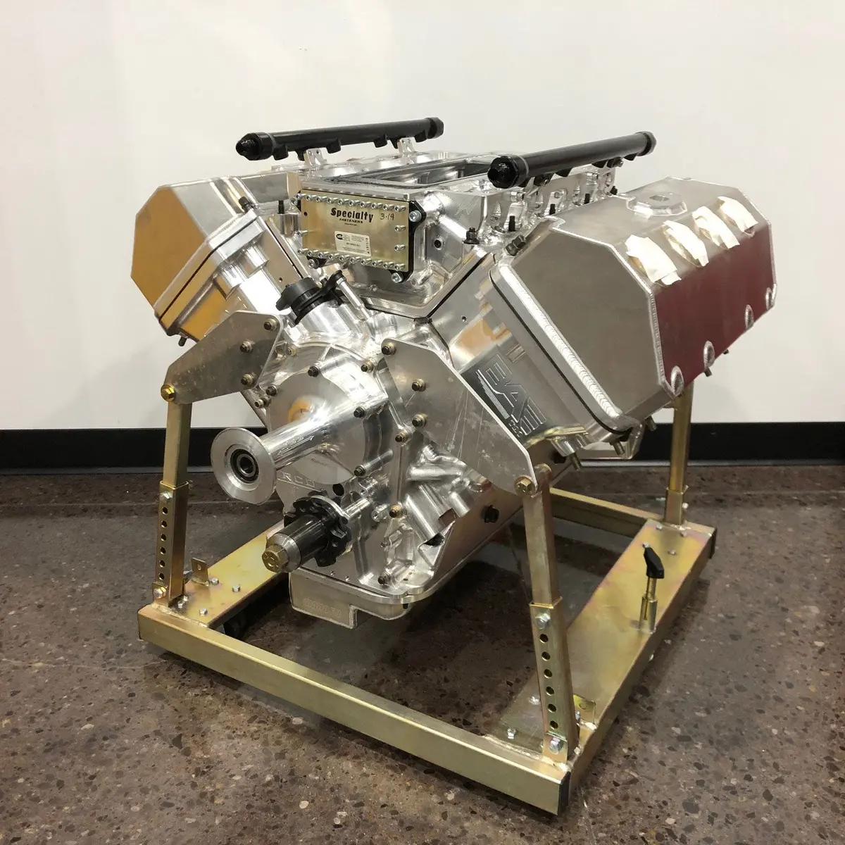 477 Snyder Bae Billet Legal Pro Mod Roots Blower Hemi Engine (2823) 1