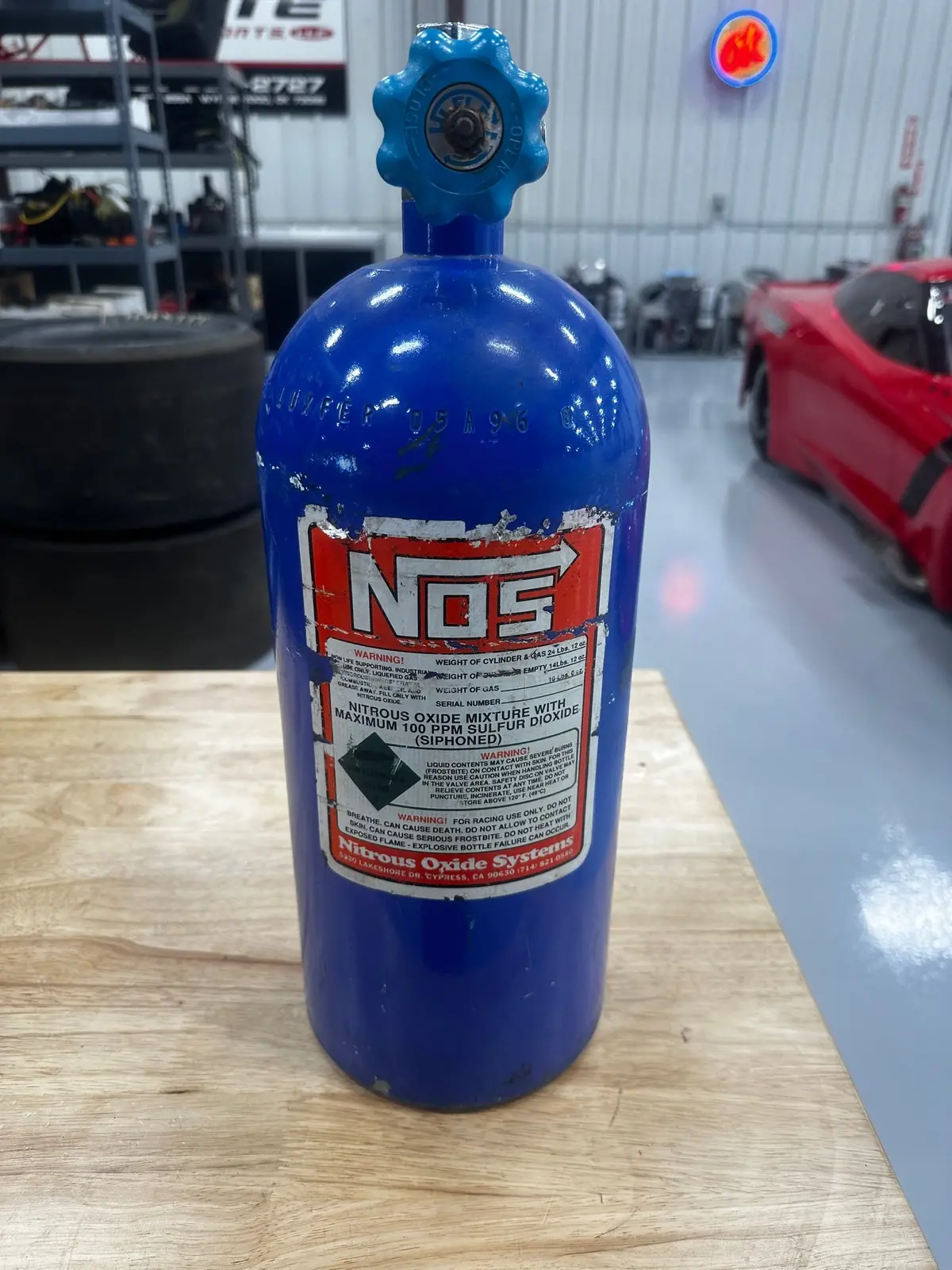Nos Nitrous Bottle 1