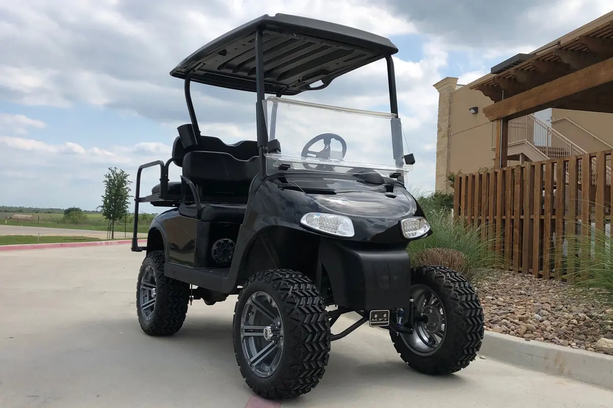 Ez-Go Electric Lifted Golf Cart 1