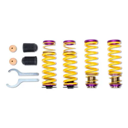 Mercedes-Benz: 15-21 C63 Amg & C63 Amg S; Sedan 2Wd  - Height Adjustable Spring Kit - Kw Suspensions 1