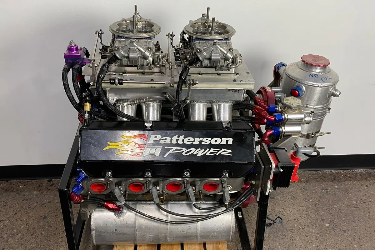Patterson Elite 400 Ci Sbc Splayed Chevy Engine Complete 1