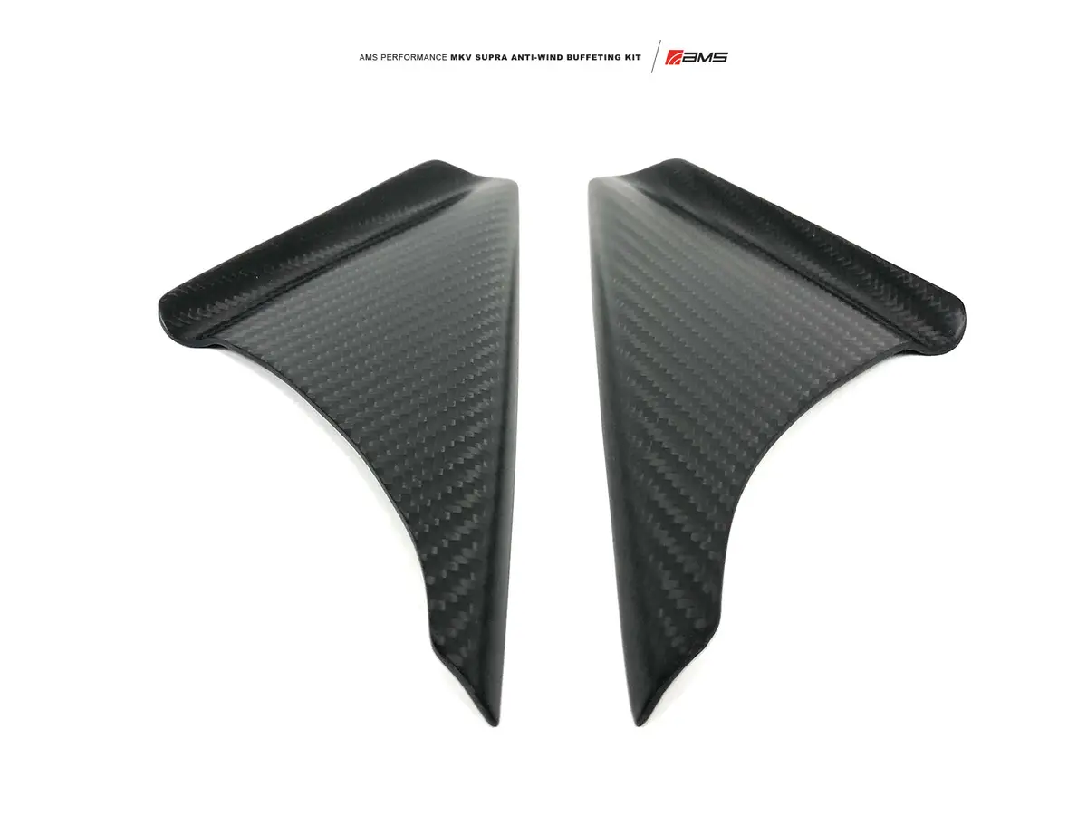 Ams Performance Mkv Supra Anti-Wind Buffeting Kit - Gloss Carbon 1